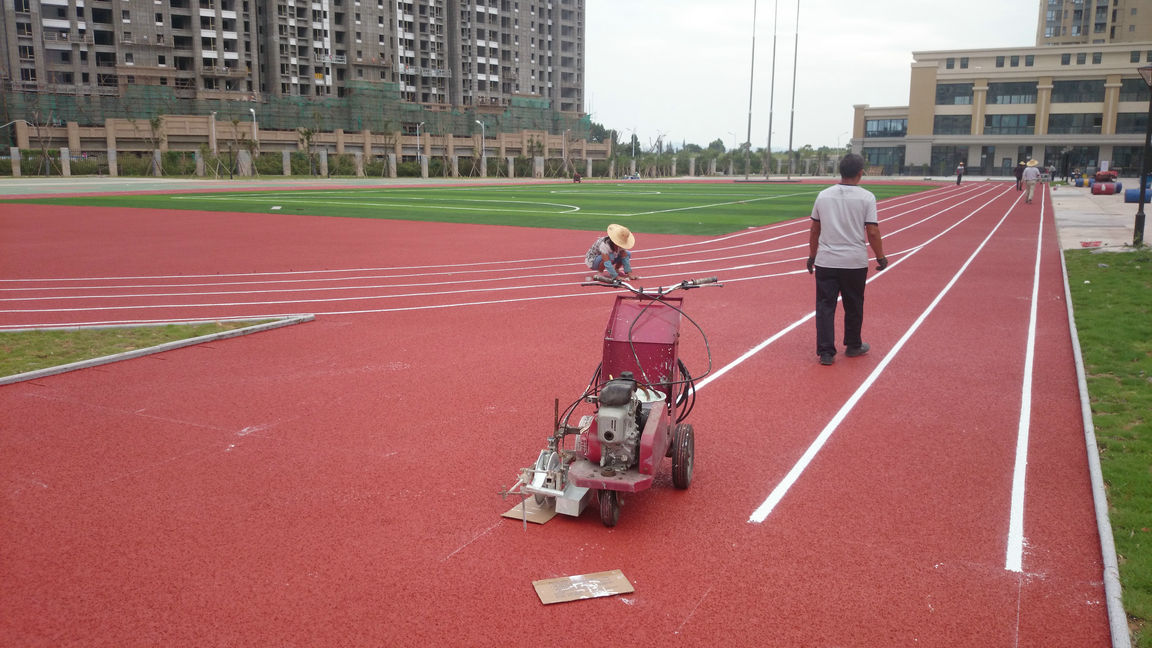 塑胶跑道硅PU地坪